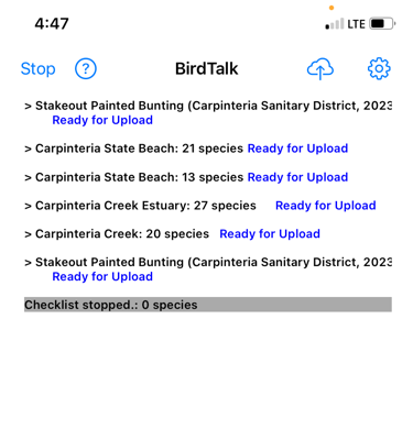 Multiple checklists