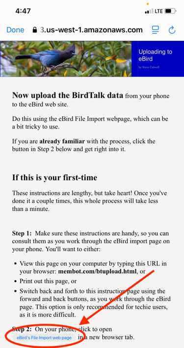 Upload help