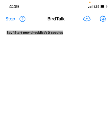 Checklists collapsed